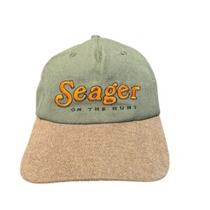 Seager “On The Hunt” Hat – Olive & Tan Two-Tone Cap